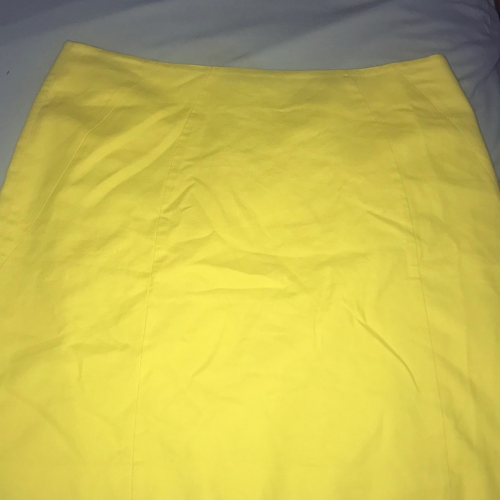Bright Sun Yellow Skirt.